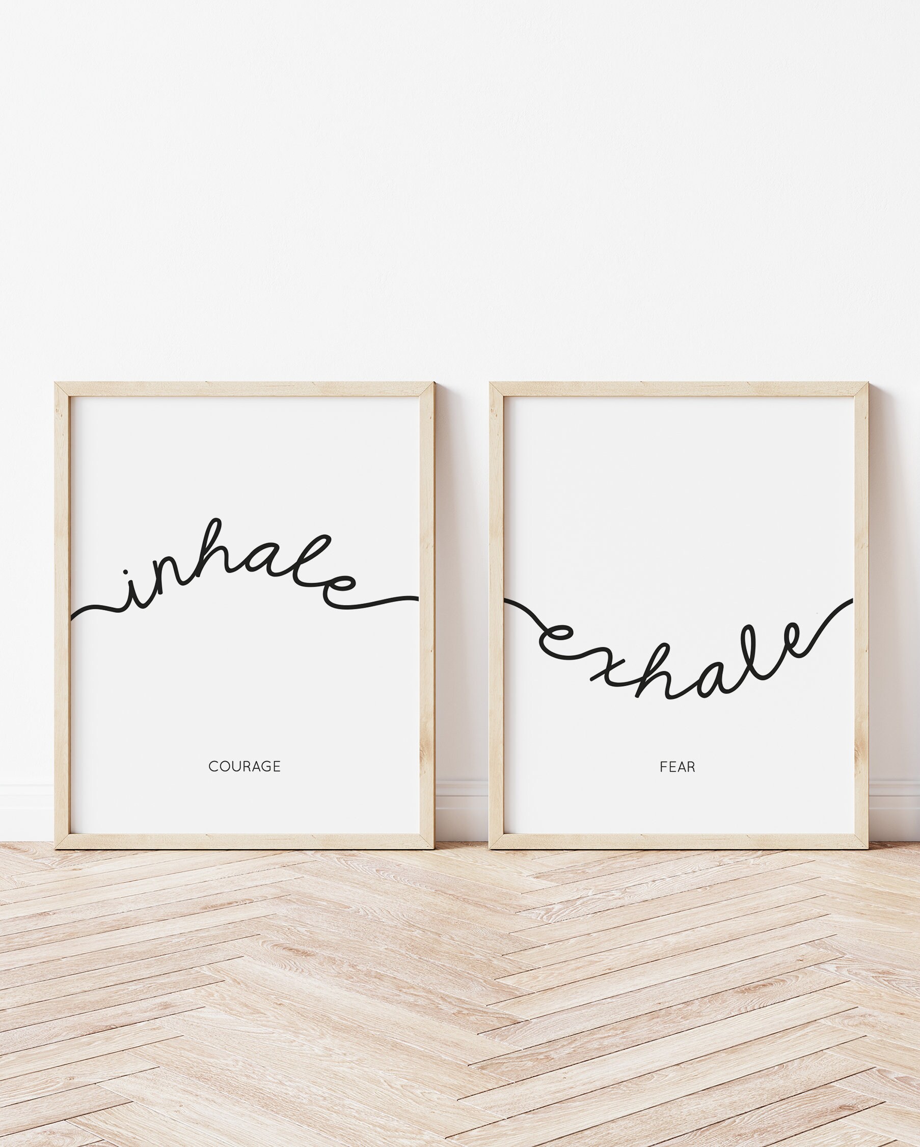 Inhale Exhale Wall Art