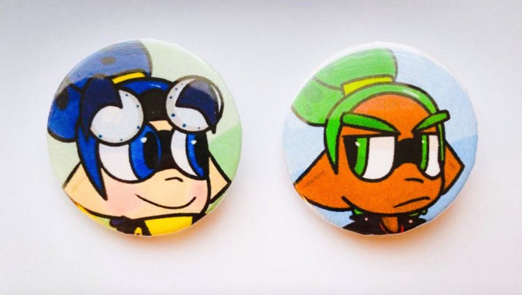 Coroika Splatoon Rider And Goggles Etsy