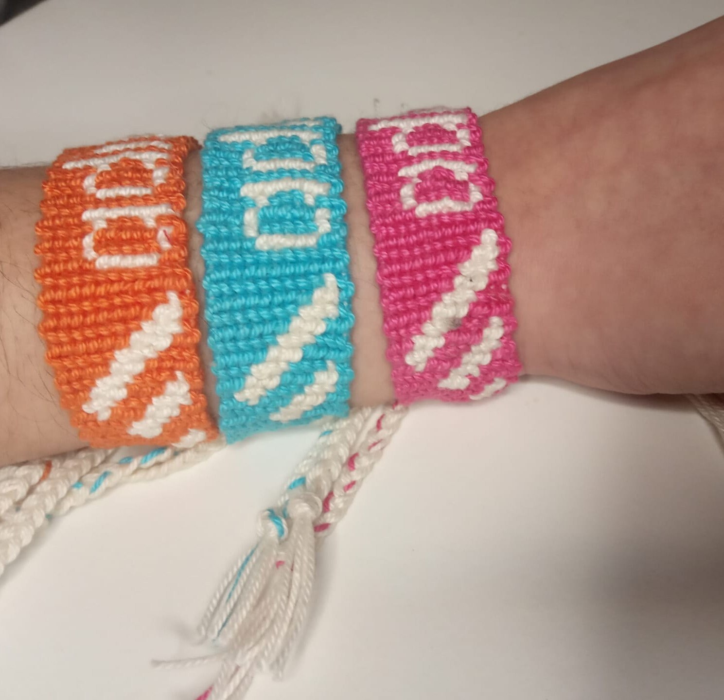 Adidas bracelet / Handmade bracelet / Sport bracelet Etsy