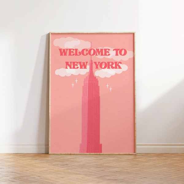 to New York Print Art Etsy