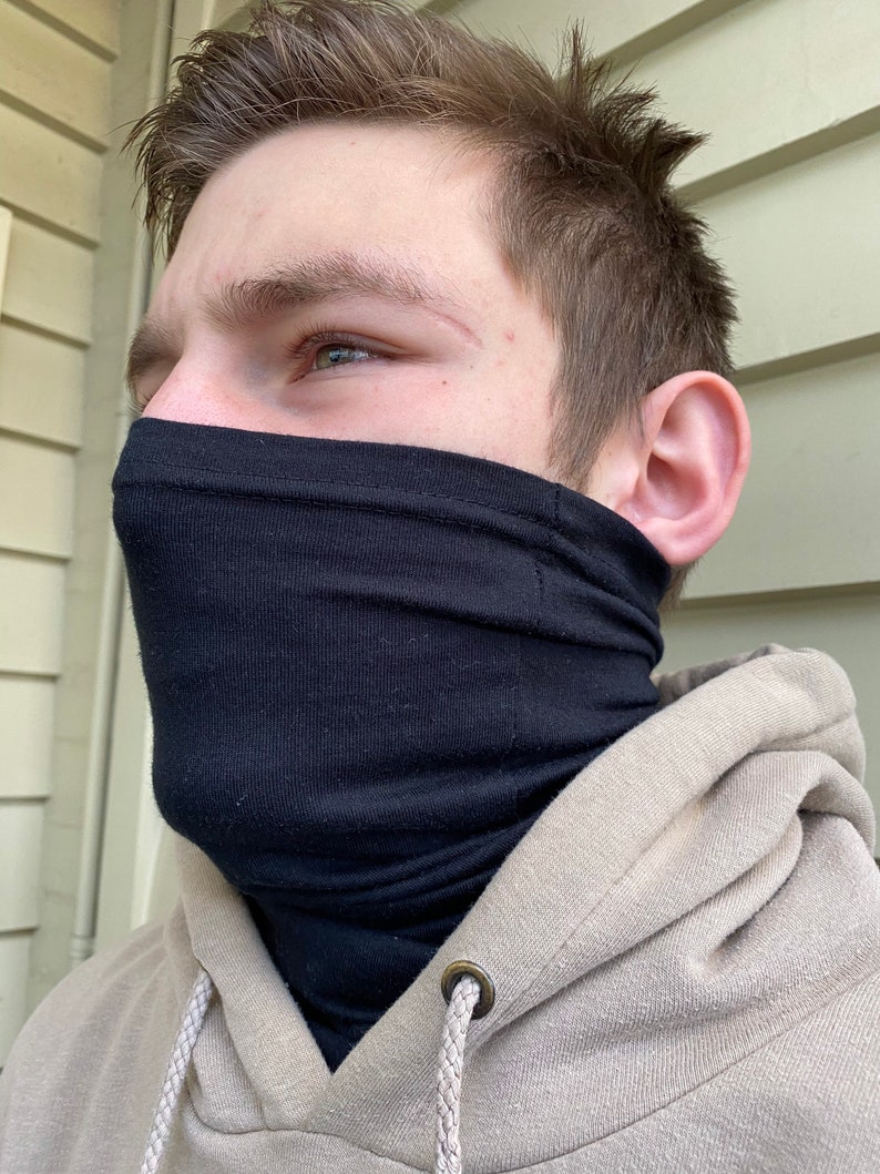 COTTON / Face Mask/Neck Gaiter Scarf/Neck Tube/Neck Etsy