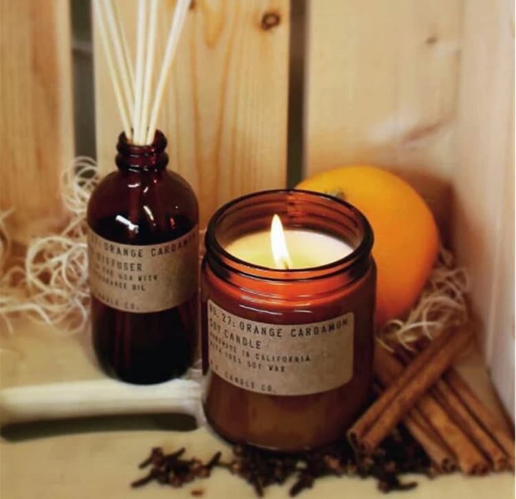 Amber Glass Candle Jars 250ml With Lid Etsy