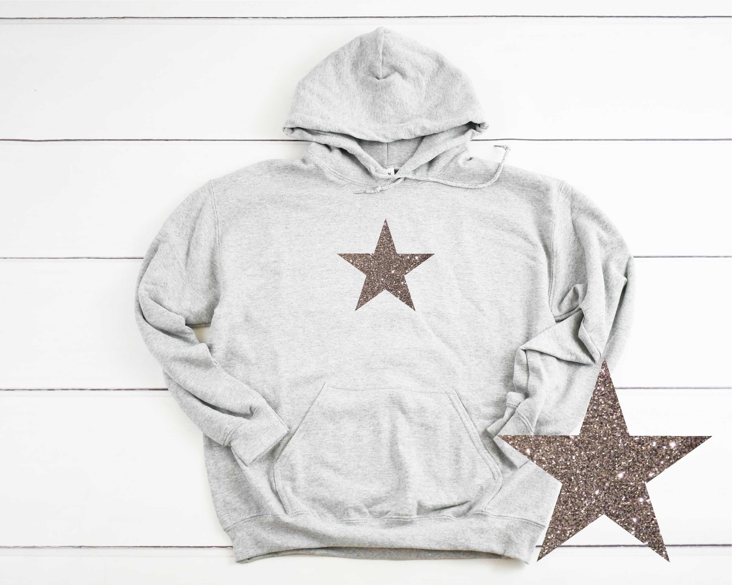 Star Ladies Hoodie Glitter Star, Sparkle Hoodie With Glitter Print Trending Sweatshirt Top - Etsy Star Ladies Hoodie Glitter Star, Sparkle Hoodie With Glitter Print Trending Sweatshirt Top - Etsy
