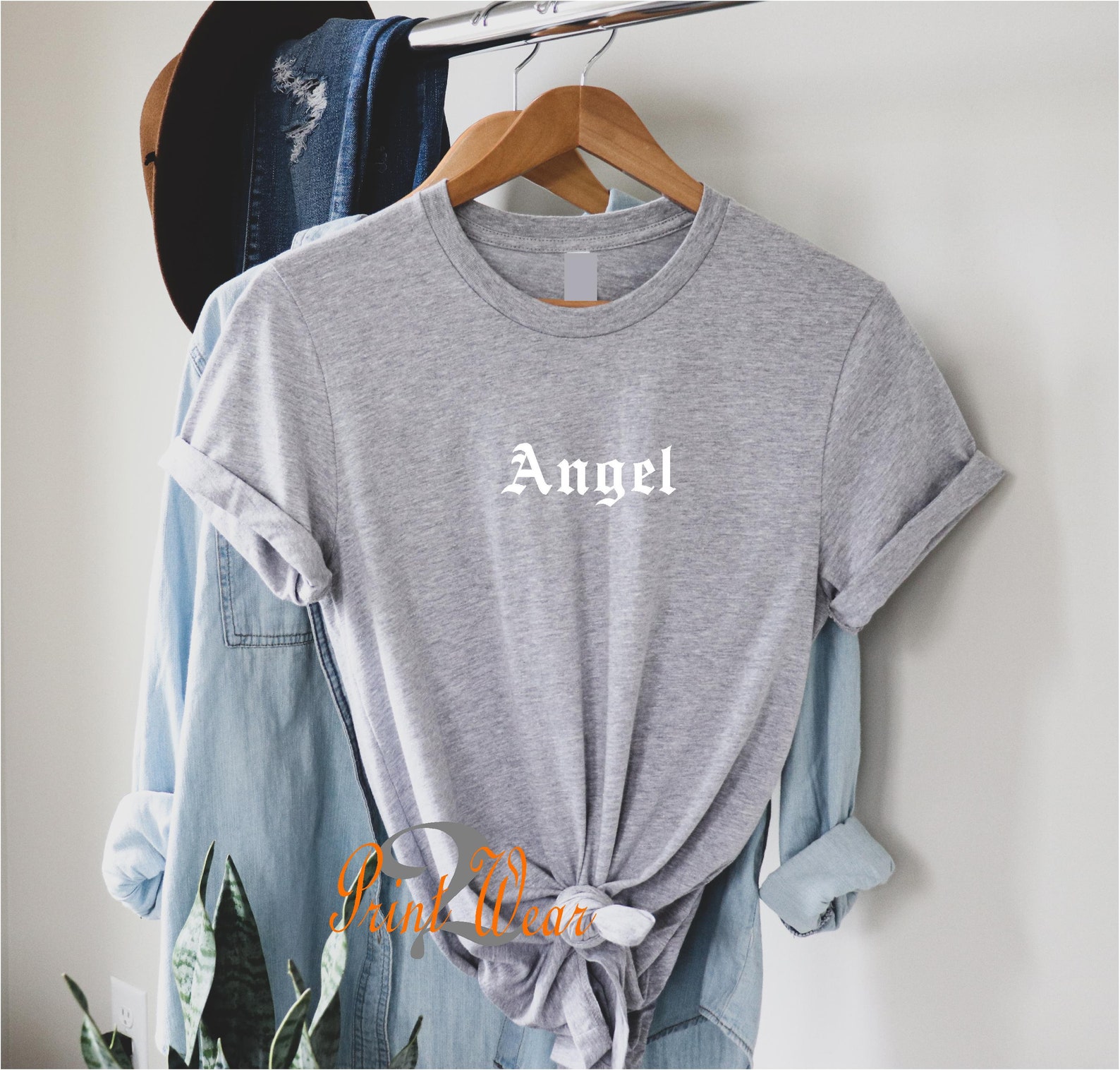 Angel Ladies T Shirt Unisex Trending Tshirt Women's - Etsy