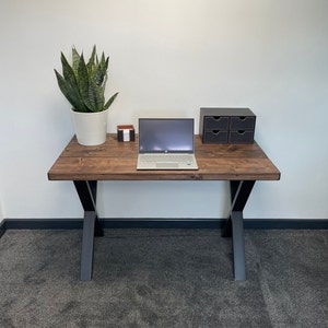 Office desk solid wood home office wooden desk reclaimed timber