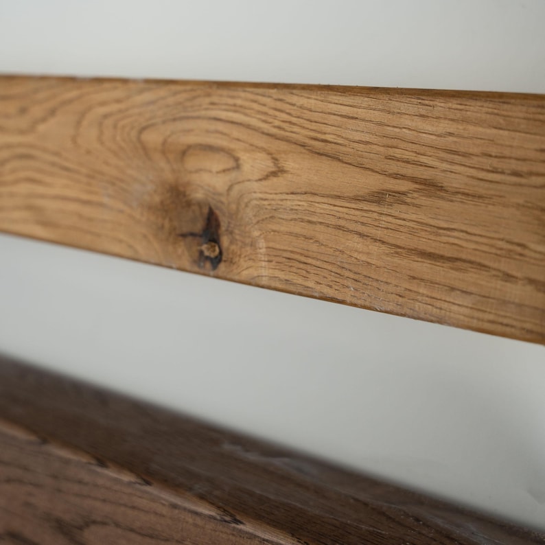Handcrafted French Oak Fireplace Mantel Shelf - 9.5cm Deep x 9.5cm High - Various Finishes Available image 8