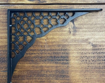 Cast Iron HONEYCOMBE Shelf Brackets
