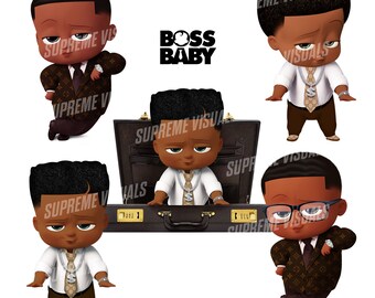 Download African American Boss Baby Etsy