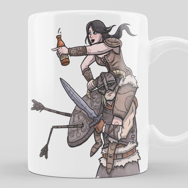 Skyrim Mug Etsy