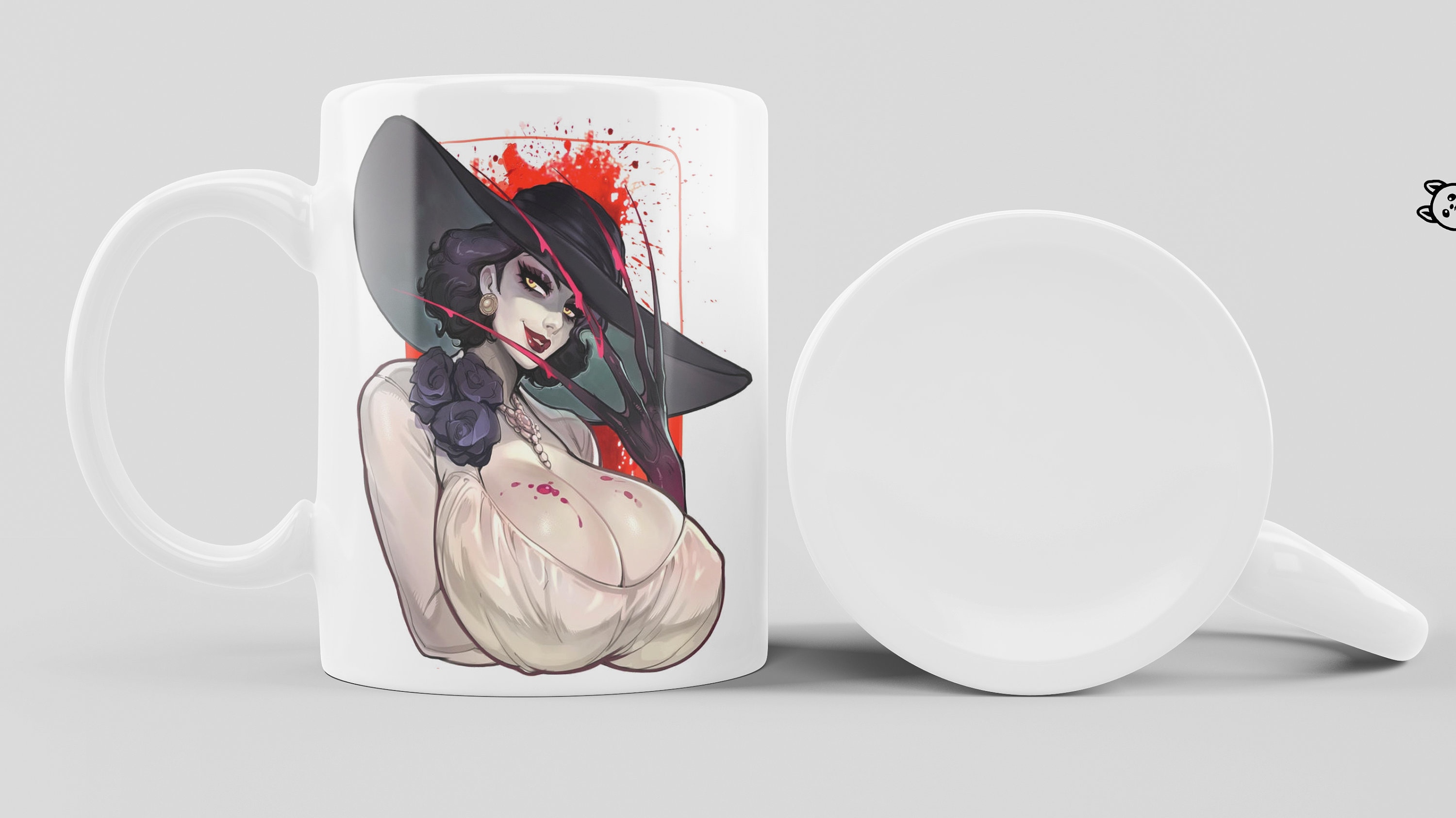 Lady Dimitrescu Cup Resident Evil Village Mug Gift for Gamer Etsy UK
