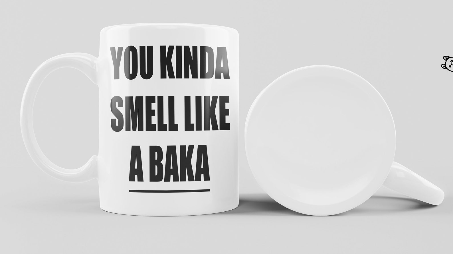 You Kinda Smell Like a Baka Multiple Fonts Coffee Mug Gift - Etsy