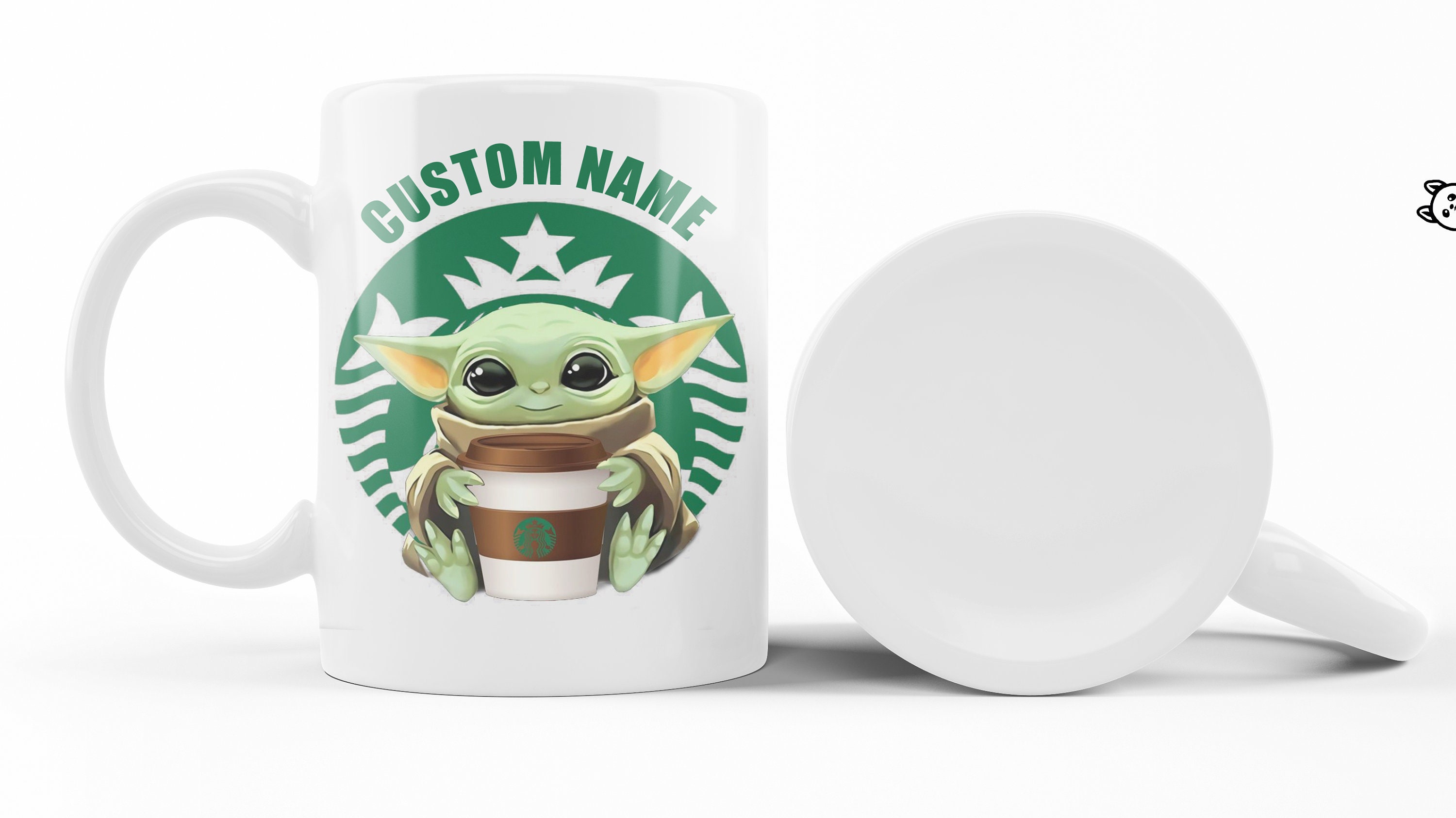 Personalized Star Wars Grogu Baby Yoda Coffee Mug Gift for Him or Her Cool  Starbucks Cup Funny Mug With Font Name Birthday Gift Custom -  Israel