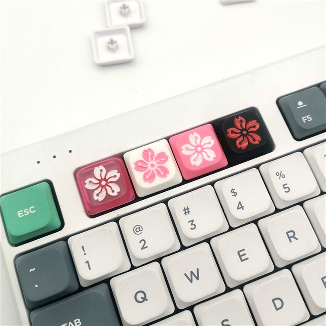 Nuphy Air Low Switches Sakura Plant Cherry Blossoms Keycap Key Cap for