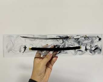 Handballenauflage Katana Koi Fisch: Chinesische Tastatur, Sondermaße