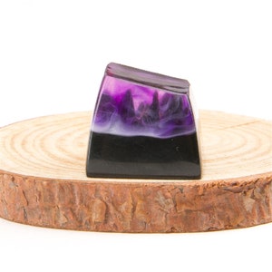 Cloud Mountain Blackit Views Light OEM R4 Artisan Key cap for MX Cherry Filco Keycap Valley Collection Purple