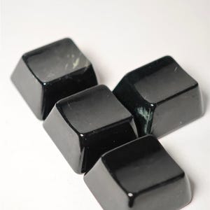 Handmade Black Jade Keycap: OEM, MX Cherry Keyboard