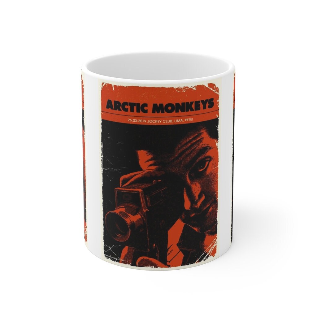 arctic monkeys travel mug