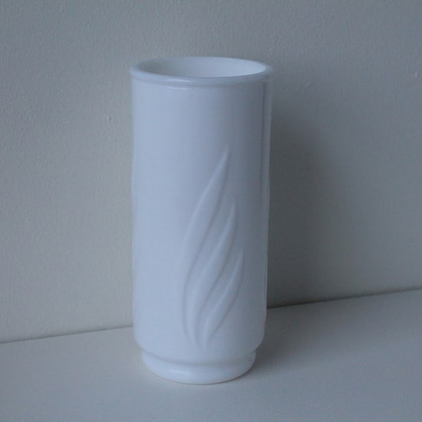 Milk Glass Vase