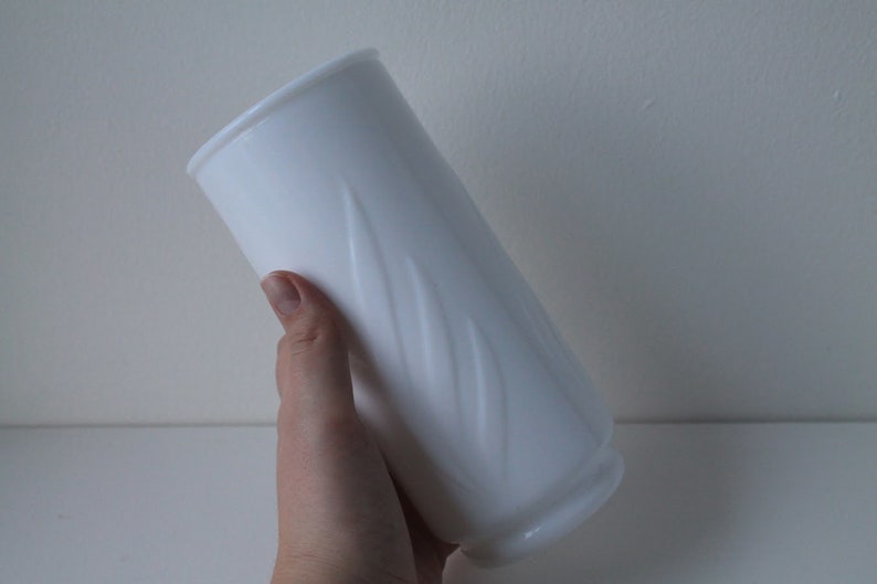 Milk Glass Vase image 2
