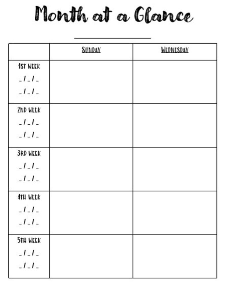 Children's Ministry Printable Planner Pages - Etsy