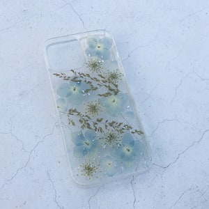 Pressed real dried colorful flower phone case for iPhone 16 15 14 Pro Max 16e, Samsung S25 Edge S25 S24 A16 A36, Google Pixel 8 9 Pro 9A 8A