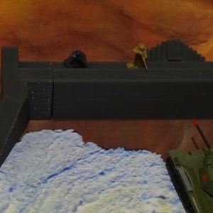 stl files for plastic models at the 1/72nd scale ( 25 mm) of anti-tank walls  &quot; Atlantique wall  - AtlantikWall &quot; type Regelbau.