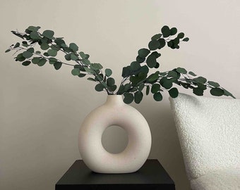 Preserved eucalyptus bunch, Green Eucalyptus Populus, Vase Arrangement, Preserved Bouquet, Eucalyptus Stems, Home Decor, Vase Topper, UK