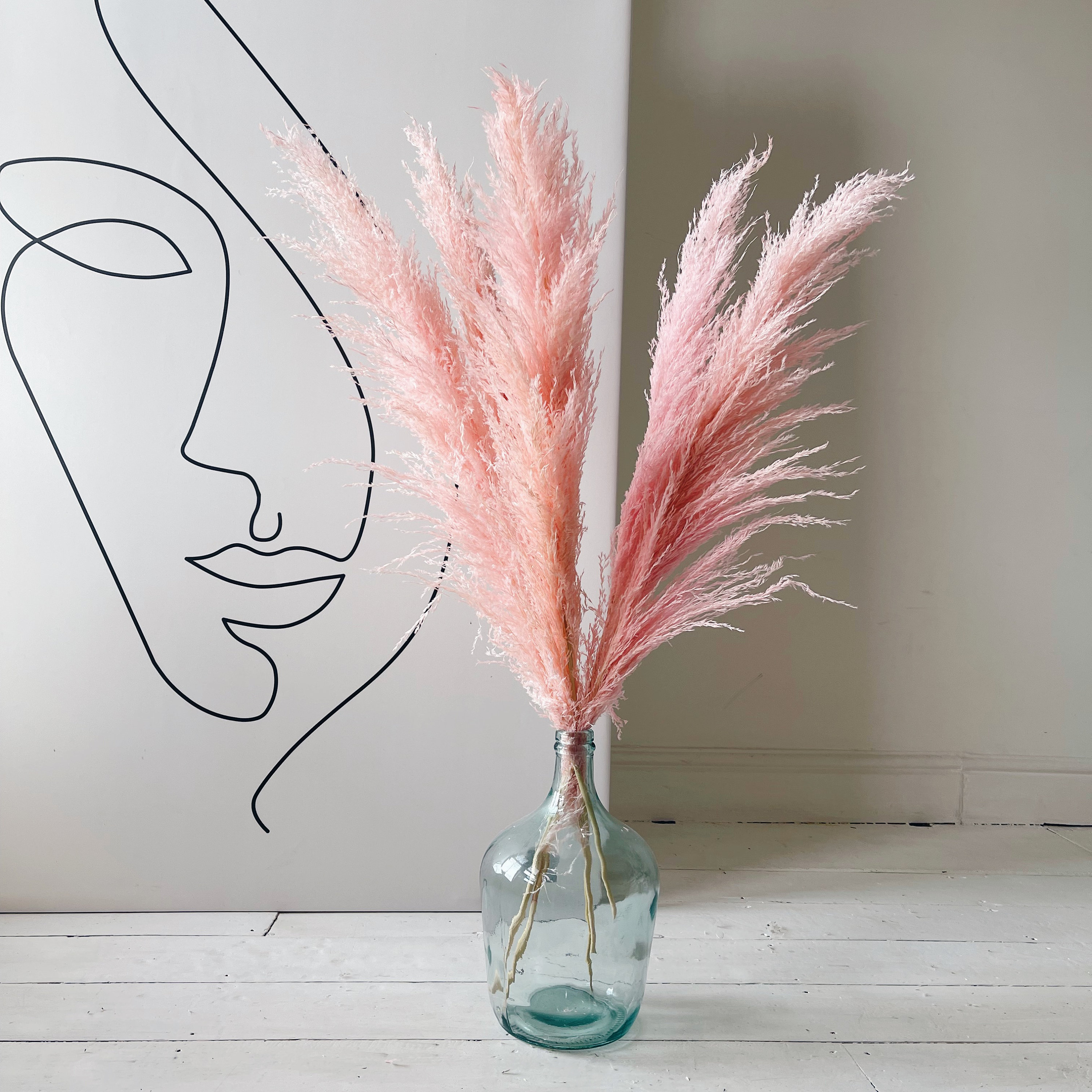 Fluffy Pink Pampas Grass for Home Decor, Tall Pampas, Reed Grass,  Decorazioni per matrimoni, Pink Dried Flowers, UK, Feather pampas -   Italia