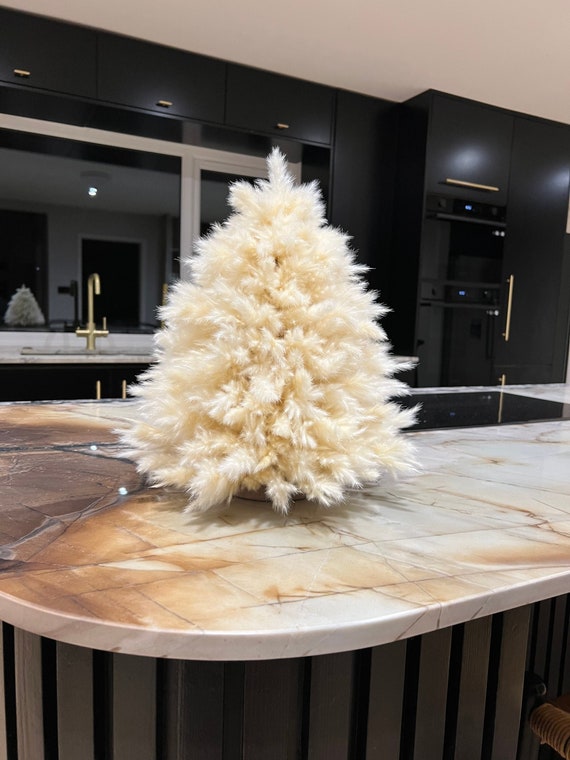 Cream artificial christmas tree Clearance