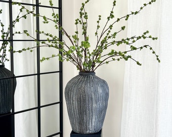 130cm Tall Faux Branch, Green Budding Branch, Artificial Branch, Blossom Branch, Faux Flowers, Faux Foliage, Home Decor, UK