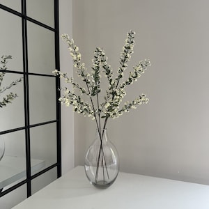 Cream Faux Berry Branches, Artificial Berry Branches, Artificial Flowers, Faux Branches image 3
