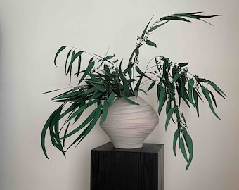 Preserved eucalyptus bunch, Green Eucalyptus Nicholii, Vase Arrangement, Preserved Bouquet, Eucalyptus Stems, Home Decor, Vase Topper, UK