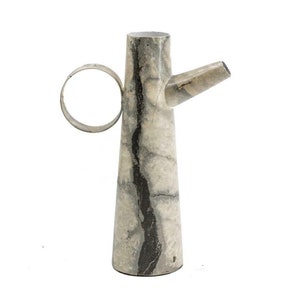 Nordische Vase, Marmor Vase, Metall Vase, Krug Vase, Skandinavische Vase