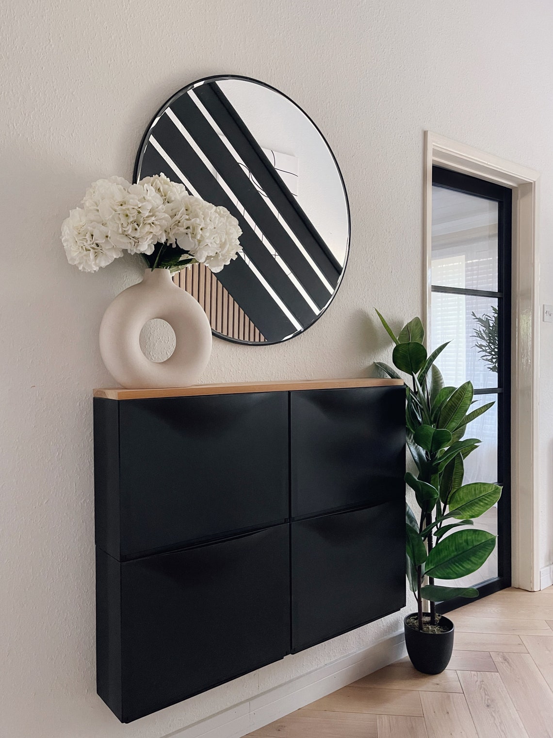 Faux White Hydrangea Artificial Hydrangea Faux Flowers Etsy UK