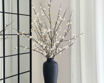 130 cm Große weiße Kirschblüten, Kunstblüten, künstliche Blüten, weiße Blüten, Kunstblumen, Kunstblumen, Kunstzweige