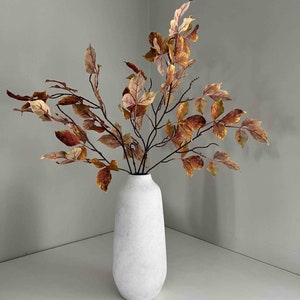 Faux Yellow/Brown Autumn Branches, Faux Branch, Artificial Branch, Home decor, Autum Decor