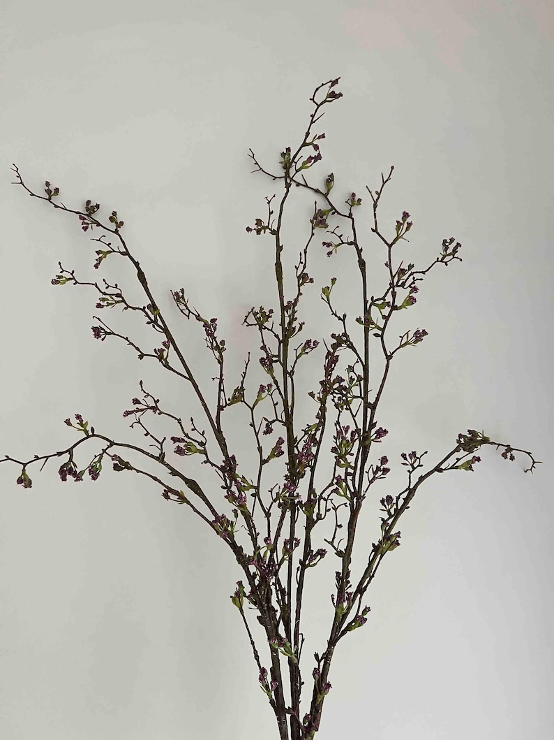 160cm Tall Artificial Weigela Spray, Artificial Willow, Faux Branch, Artificial Branch, Artificial Flowers, Faux Flowes, UK image 3