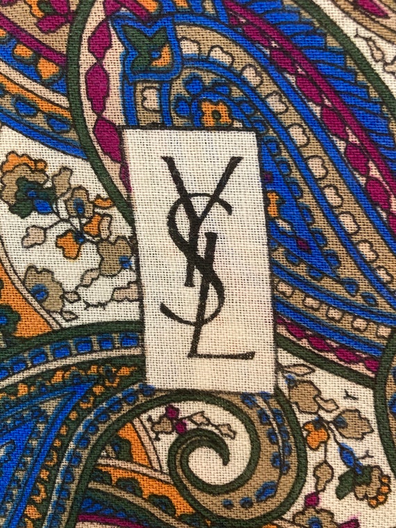 Vintage YSL scarf