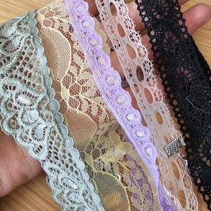 Vintage Lace Choker Mix Box - Various Colours and Styles - Mystery Surprise Selection