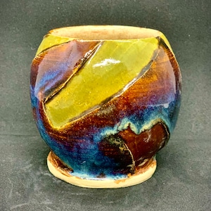 Handmade Pottery, Homemade Pottery , Housewarming Gift, Homemade Pottery Vase, Hand Thrown Ceramics, Pottery Ceramic Vase, Succulent Pot