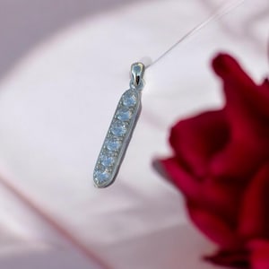Diamond Necklace/ Diamond Solitaire Necklace/ Dainty Diamond Necklace/ 14k Gold Solitaire Diamond Prong Set Necklace/ Solitaire Necklace