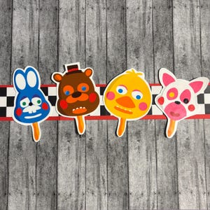 Five Nights At Freddy’s 2 Popsicle Stickers