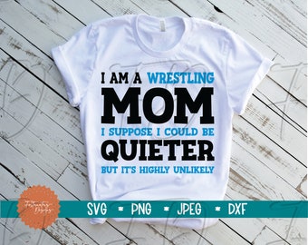 Download Wrestling Mom Svg Etsy