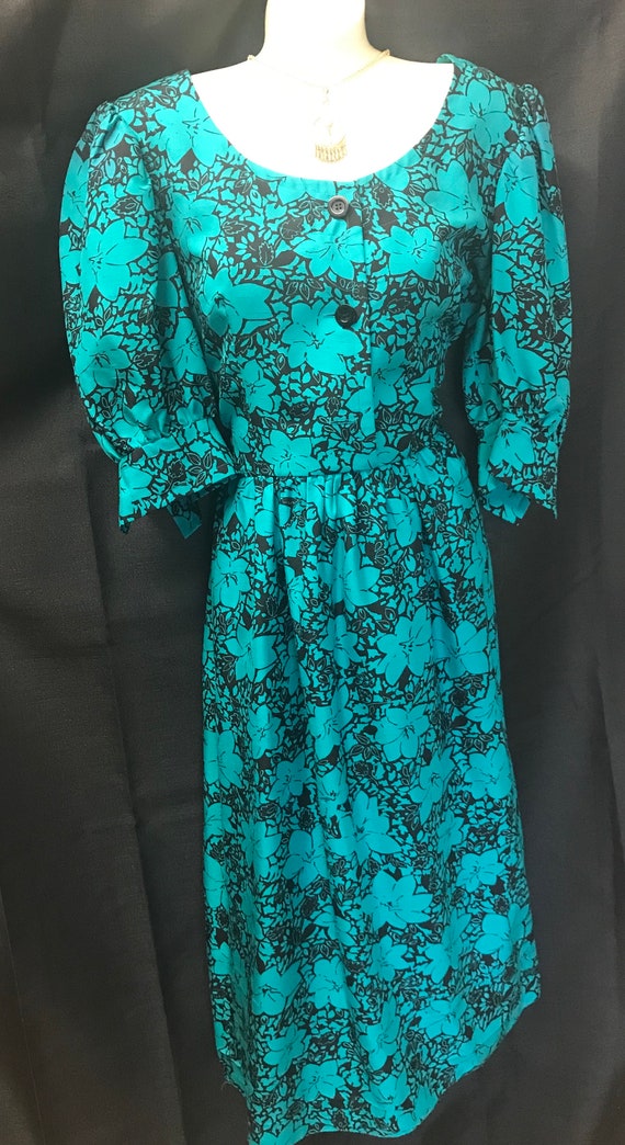 Vintage Carlisle Silk Dress
