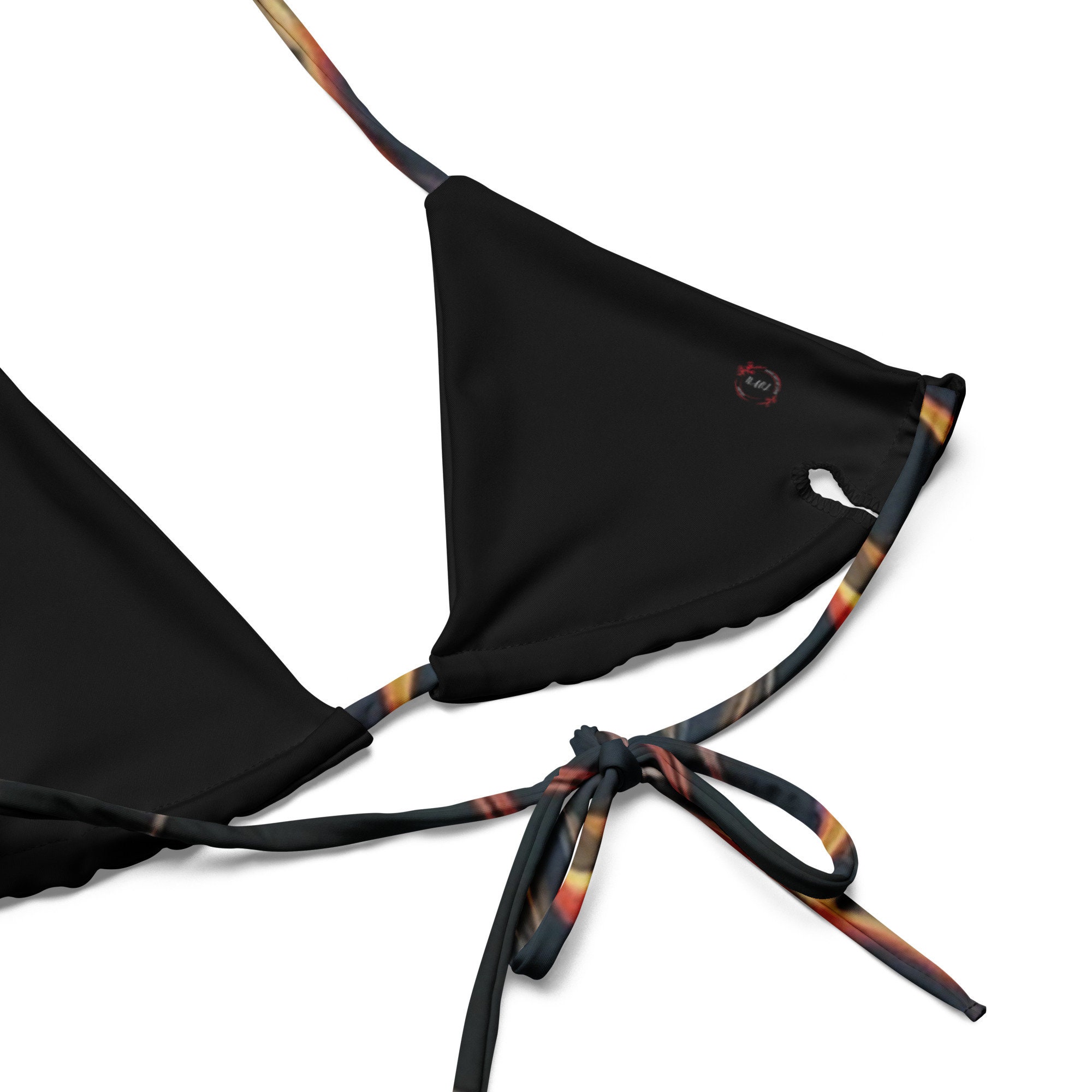 Eco-friendly Feather String Bikini UPF 50 Protection - Etsy
