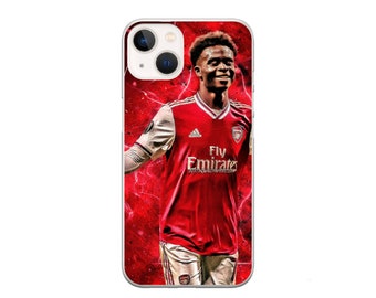 Ars North London Saka Protective Premium Rubber Silicone Phone Case Cover Gift for iPhone & Samsung