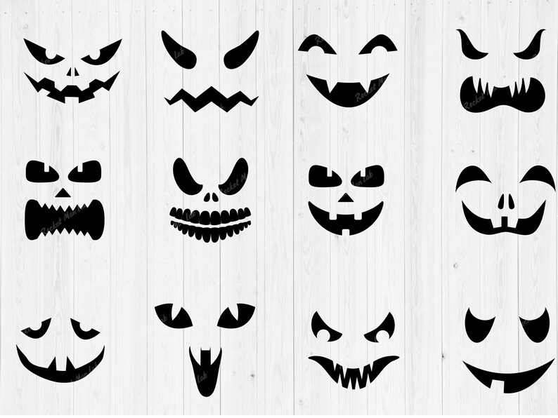 Download Ghost face svg Halloween svg Spooky svg Monster svg Horror ...