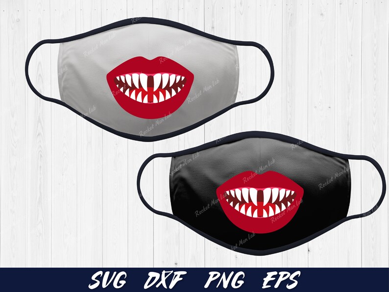 Download Face mask svg Halloween svg Mouth svg for mask png Funny ...