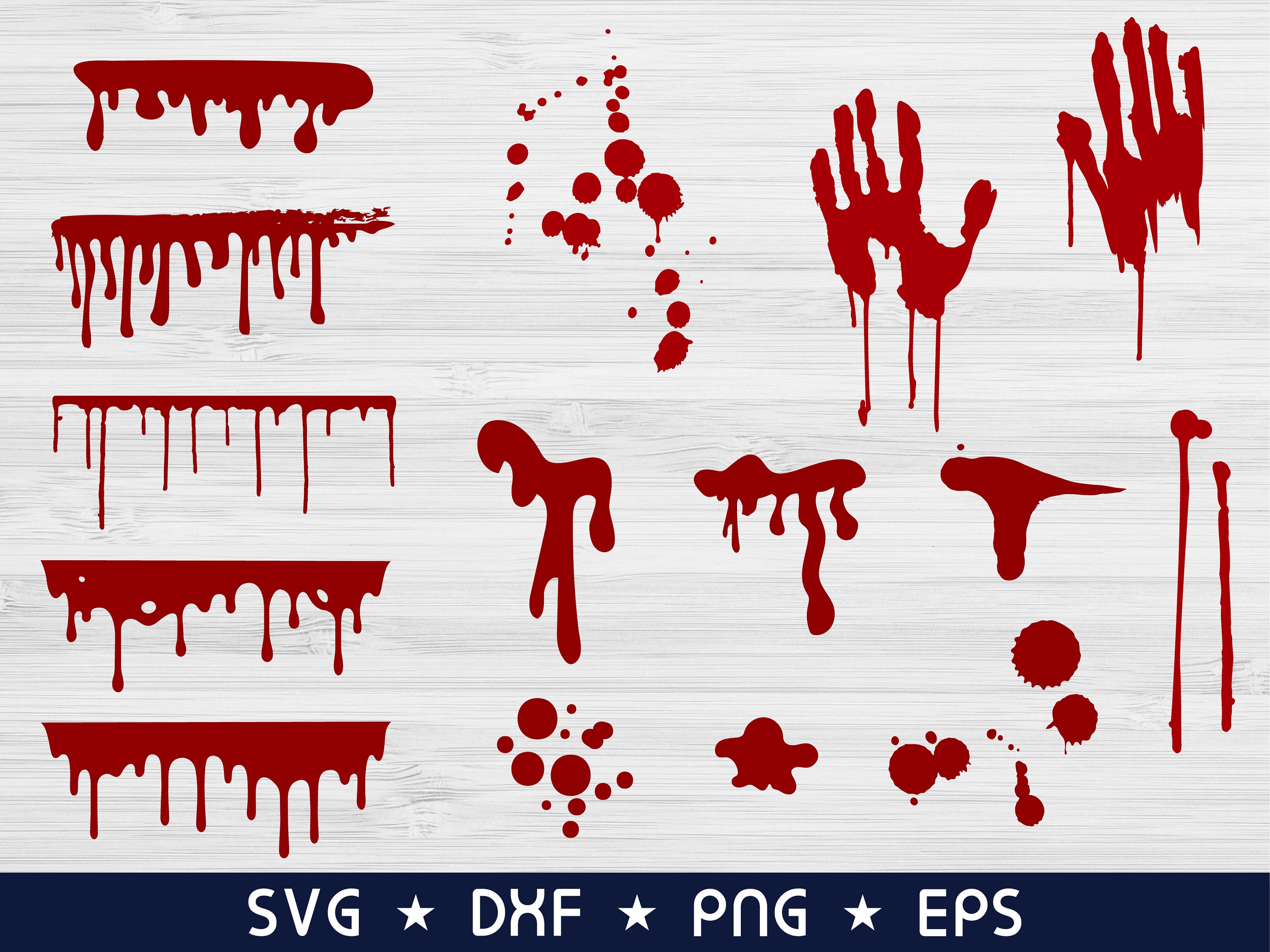 Blood svg Dripping svg Drip svg Blood splatter svg Halloween | Etsy