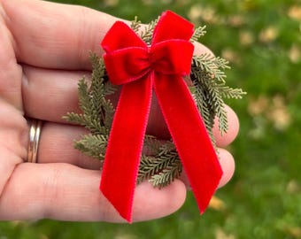 Dollhouse Miniature Christmas Wreath